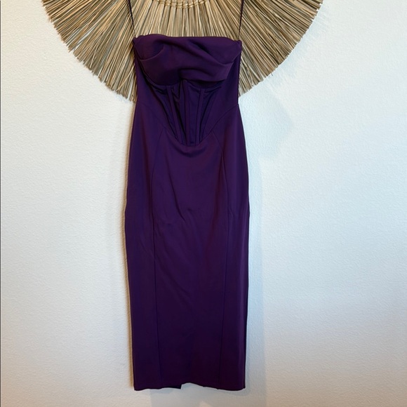 Fashion Nova Purple Sweetheart Slip Dress - Picture 7 of 14